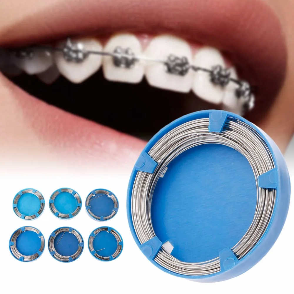 

5pcs Dental Orthodontic Stainless Steel Wire 0.5mm to 1.8mm For Orthodontic Dentist Instruments Dentistry Material Tools