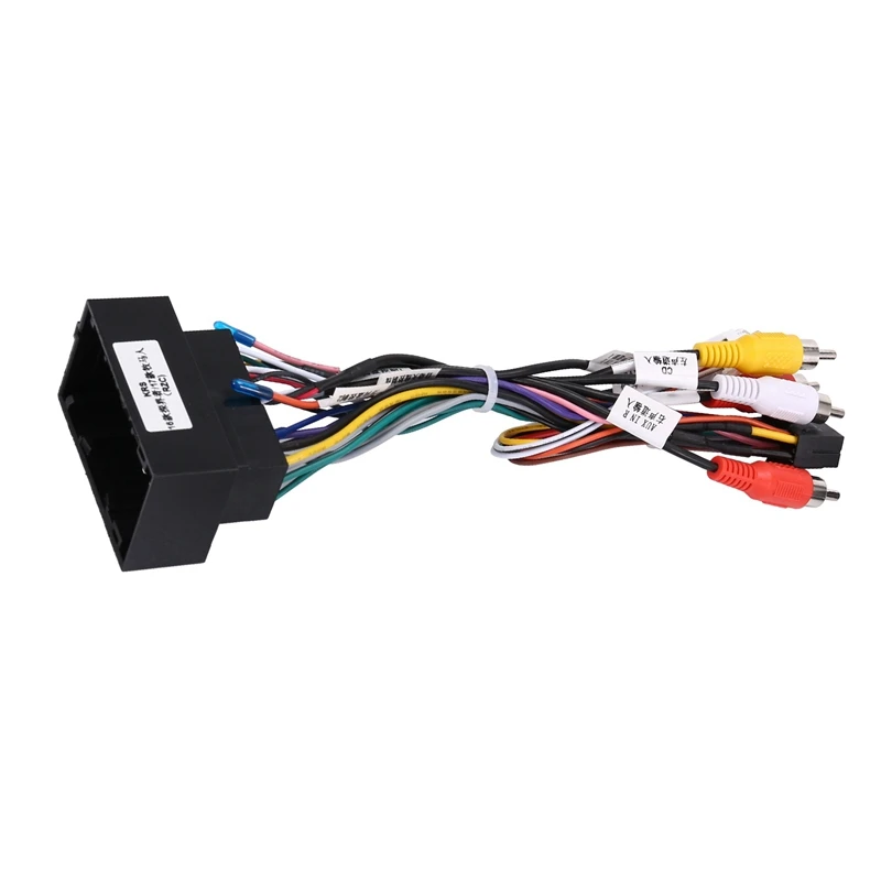 

3X 16Pin Android Wiring Harness USB Cable With Canbus For Jeep Cherokee 15-19/Compass 2017+/Wrangler/Renegade/Fiat 500