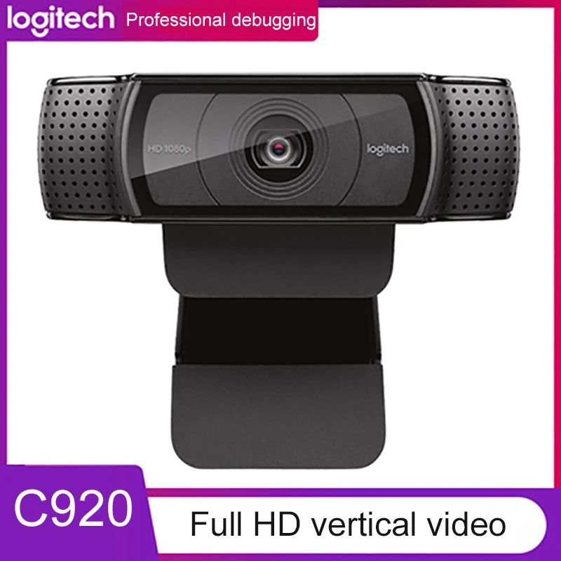 

Logitech Camera C922 / C920 Portable Live Broadcast HD Non Delay Network Desktop Computer External Special with Bracket