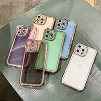 clear plating star diamond angel eyes phone case for iphone 11 12 13 pro max xr x xs 7 8 plus soft cover lens protection cases