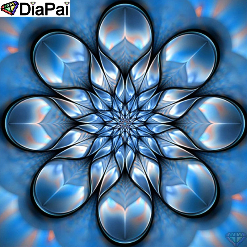 DIAPAI полная алмазная вышивка &quotРелигиозная мандала&quot живопись крестиком узоры