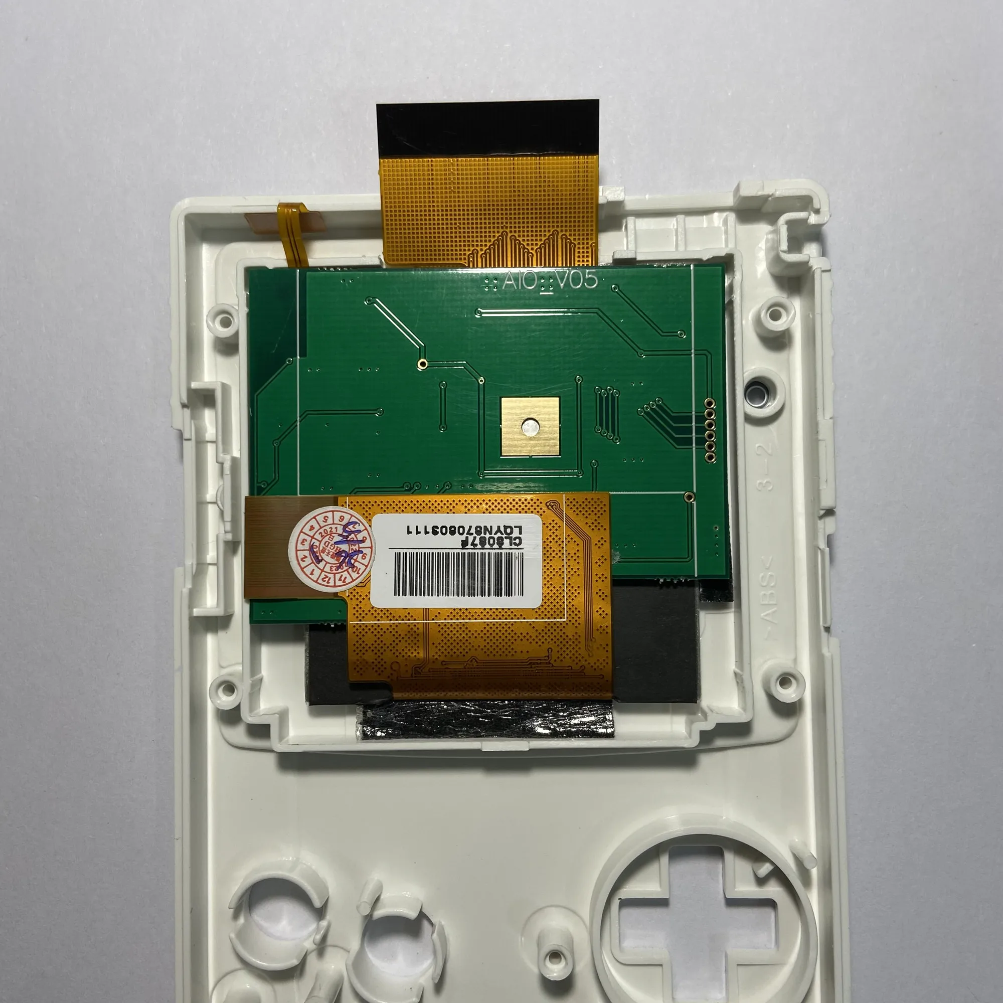 Фото 2,2-дюймовый ЖК-экран высокой яркости GBC для Gameboy Color GBC, Plug and Play без сварки и резки корпуса. №5