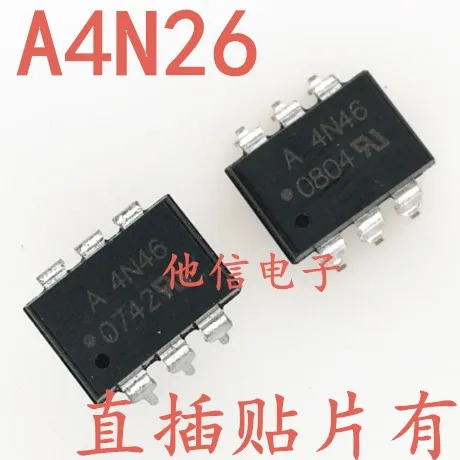 

Бесплатная доставка A4N26 HCPL-4N26 4N26 SOP-6 DIP-6 10 шт.