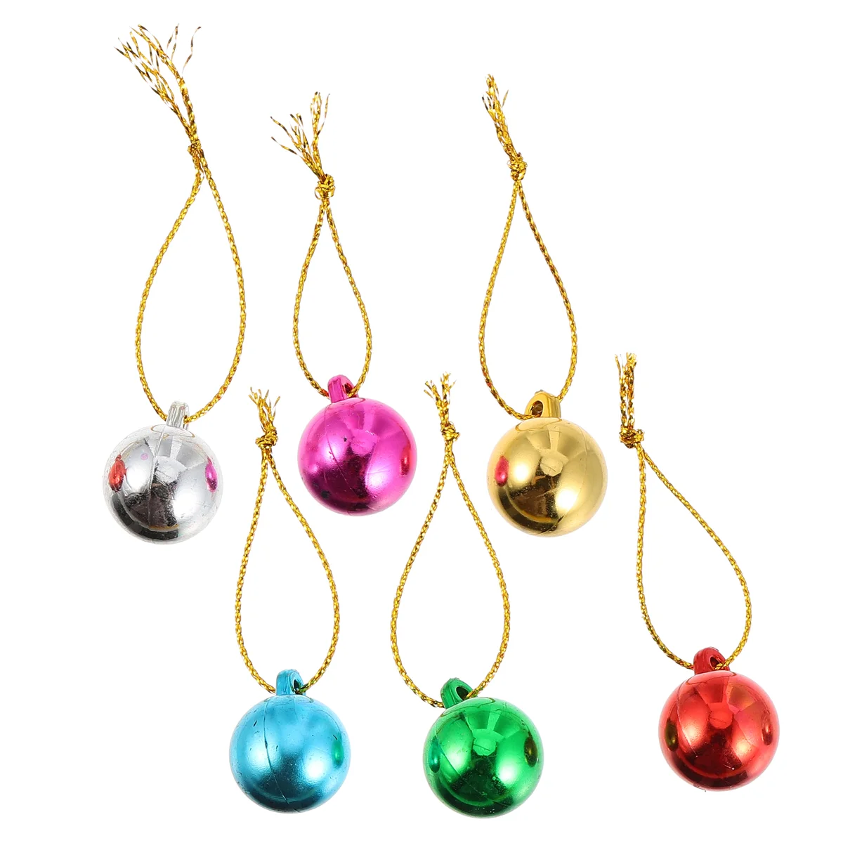

100 Pcs Small Lamp Beads Miniture Decoration DIY Tool Accessories Christmas Balls Decorative Plastic Pendant