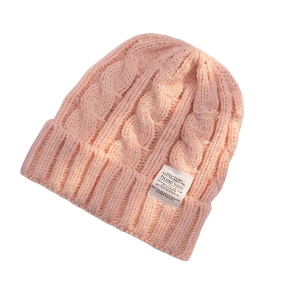 

Зимние шапки унисекс, Модная вязаная шапка, шапка, вязаная шапка, прочная защитная Шапка-бини с ушами, теплая шапка, Повседневная шапка