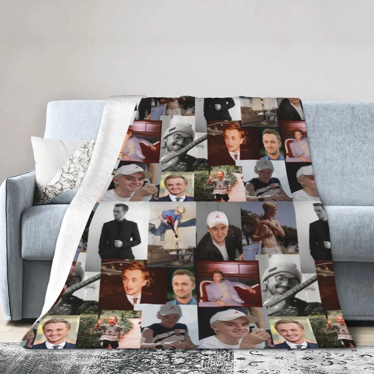 

Удивительные подарки том Фелтон коллаж бросать одеяло s графика для стула одеяло бросать уникальный