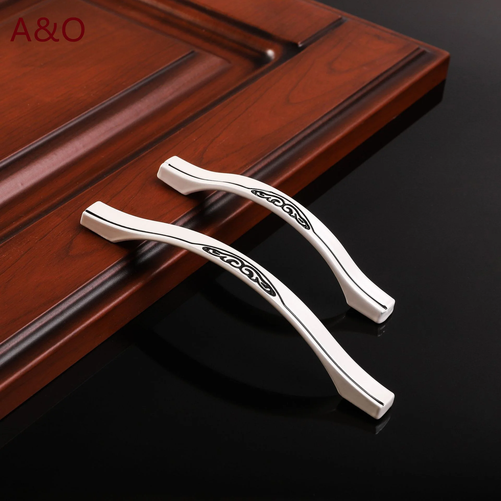 

Handles Drawer Cabinet Furniture Kitchen Handles for Cabinet Knob Door Drawer Furniture Kitchen Simplicity White and black Knob