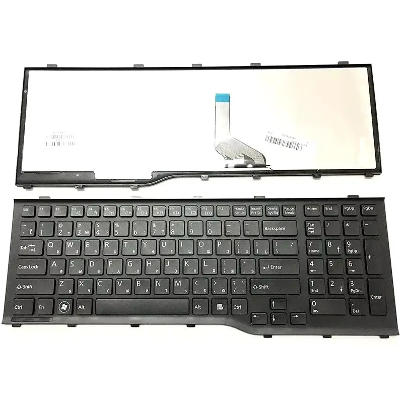 SP/RU/UK русская клавиатура для Fujitsu Lifebook AH532 NH532 A532 N532 с рамкой ноутбука MP-11L63SU-D85 CP 569151