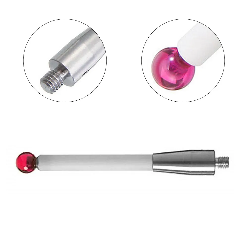 4 шт. сенсорный зонд для CMM станков керамический стержень M4 * D6 L50 Cmm наконечник