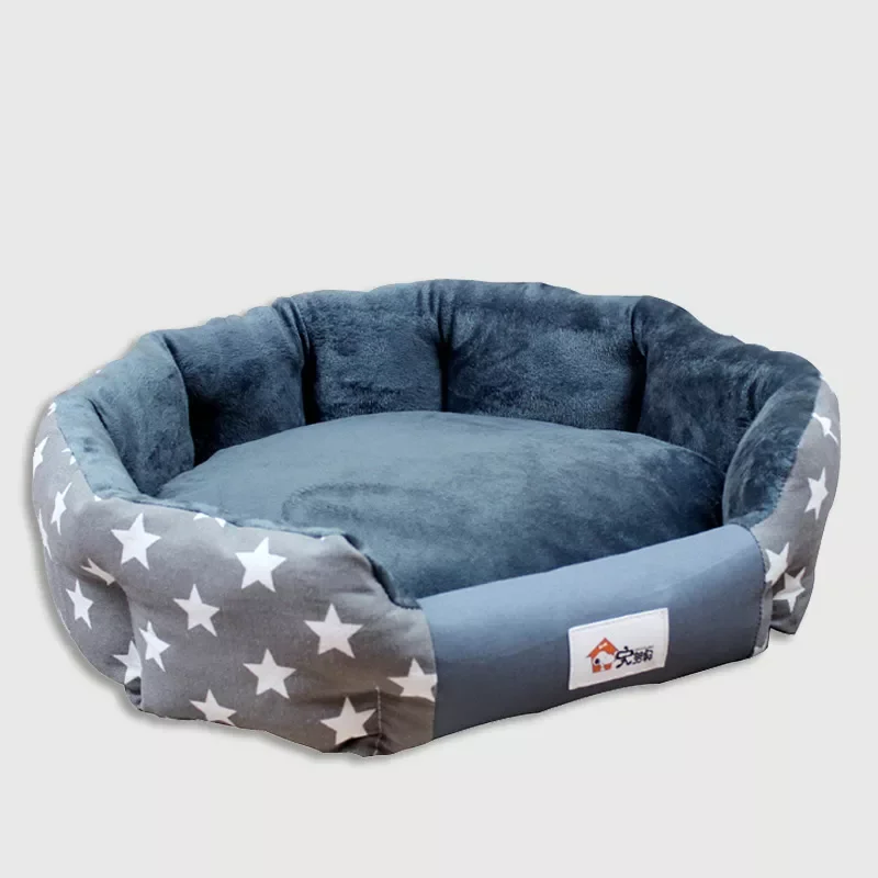 

2023NEW Dog Beds House Sofa Washable Round Plush Mat For Small Medium Dogs Large Labradors Cat House Pet Bed Dcpet Best Dropship