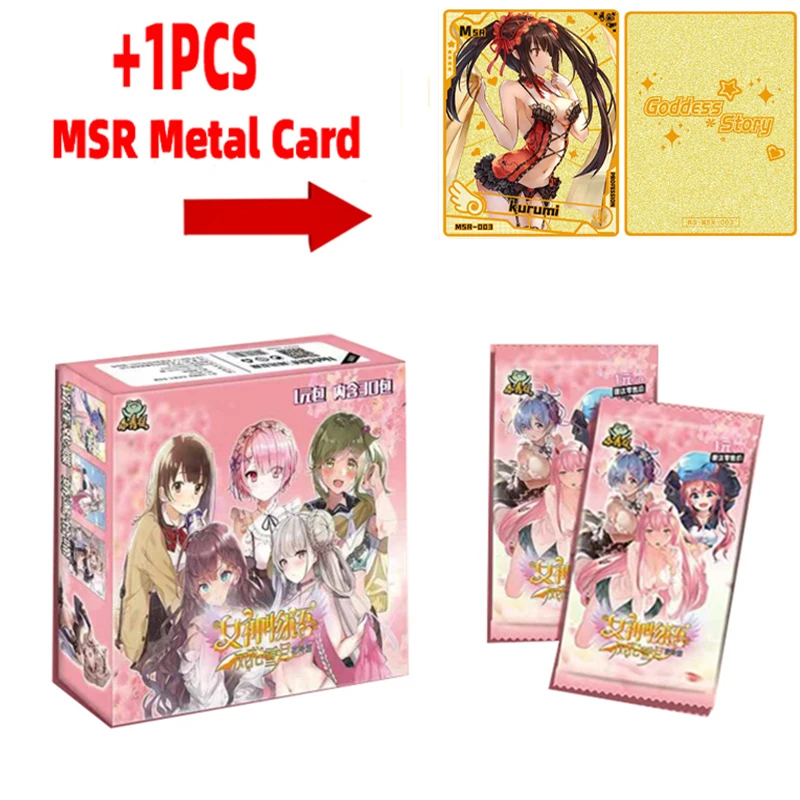 

2022 новые коллекционные карты с изображением сказок богини + 1 шт. металлические карты MSR рандомно стандартные настольные игрушки для семейного Рождества