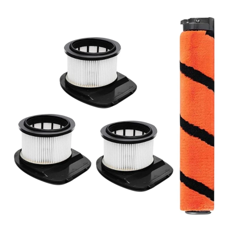 

4Pcs Replacement Spare Parts For Shark IZ162H IZ362H IZ363HT IZ440H Vacuum Cleaner Accessories Main Roller Brush Filters
