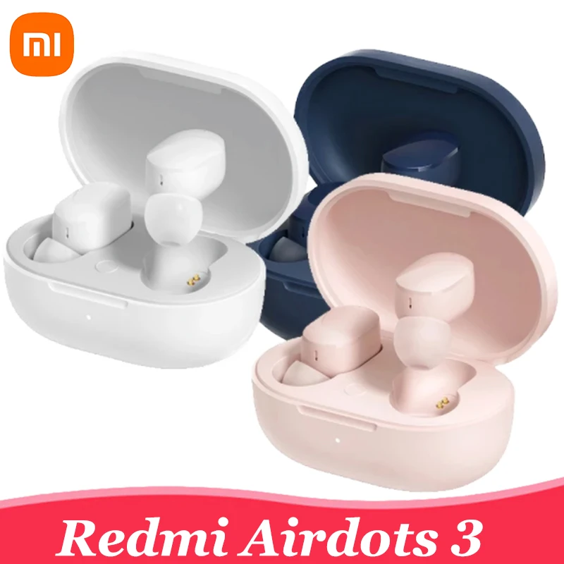 100% оригинальные Xiaomi Airdots 3 наушники MI True Wireless Redmi гарнитура AptX Адаптивная с
