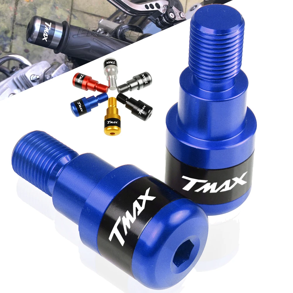 

For Yamaha T max 530 Tmax 530 Motorcycle CNC Handle bar Grips Ends Caps TMAX530 T-MAX530 2012-2017 TMAX560 TMAX 560 2019 2020