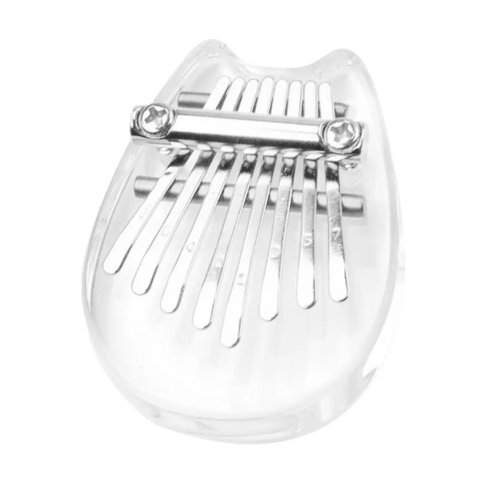 

Миниатюрное пианино Kalimba с 8 клавишами, портативное изысканное музыкальное Mbira для пальцев, подарок для детей и взрослых, музыкальная шкатул...