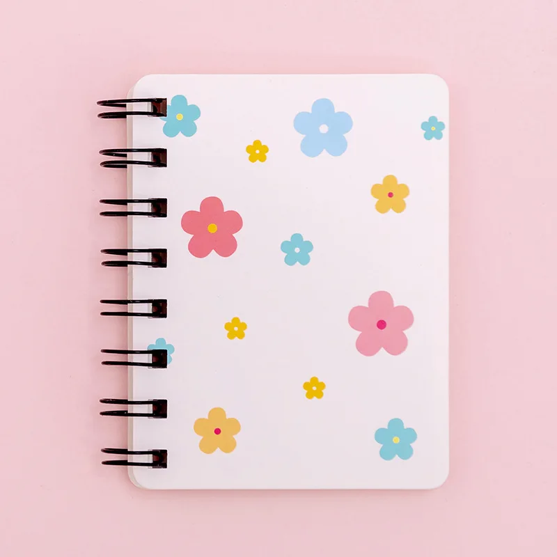 

A7 Mini cute notebook kawaii note books Student writing book kids portable pocket book girl notes Cartoon diary simple Handbook