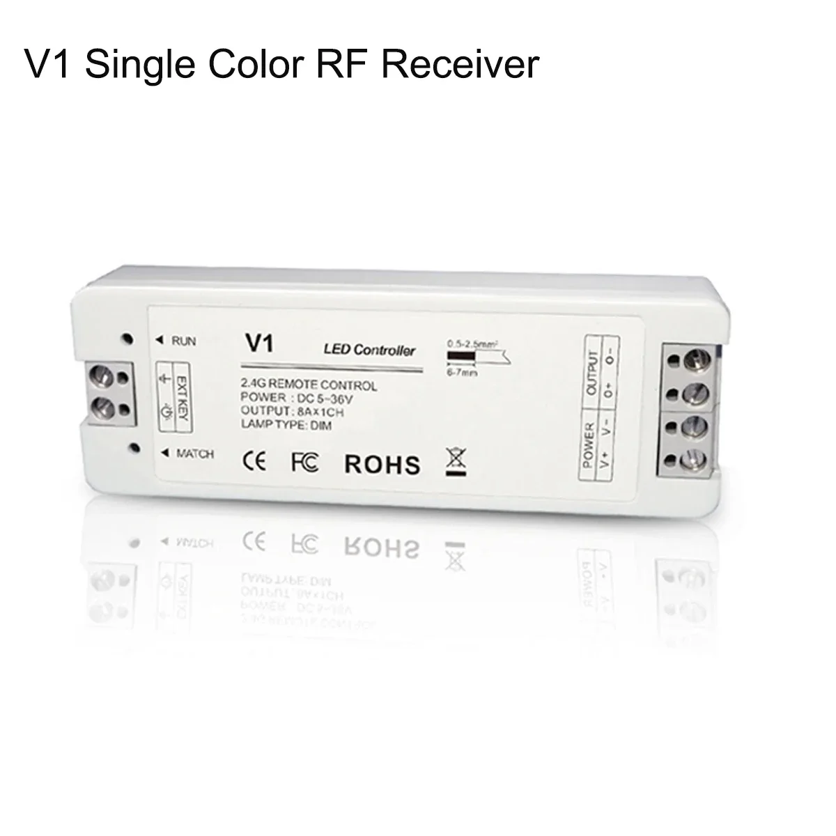 YSRSAI Беспроводной диммер для светодиодной ленты