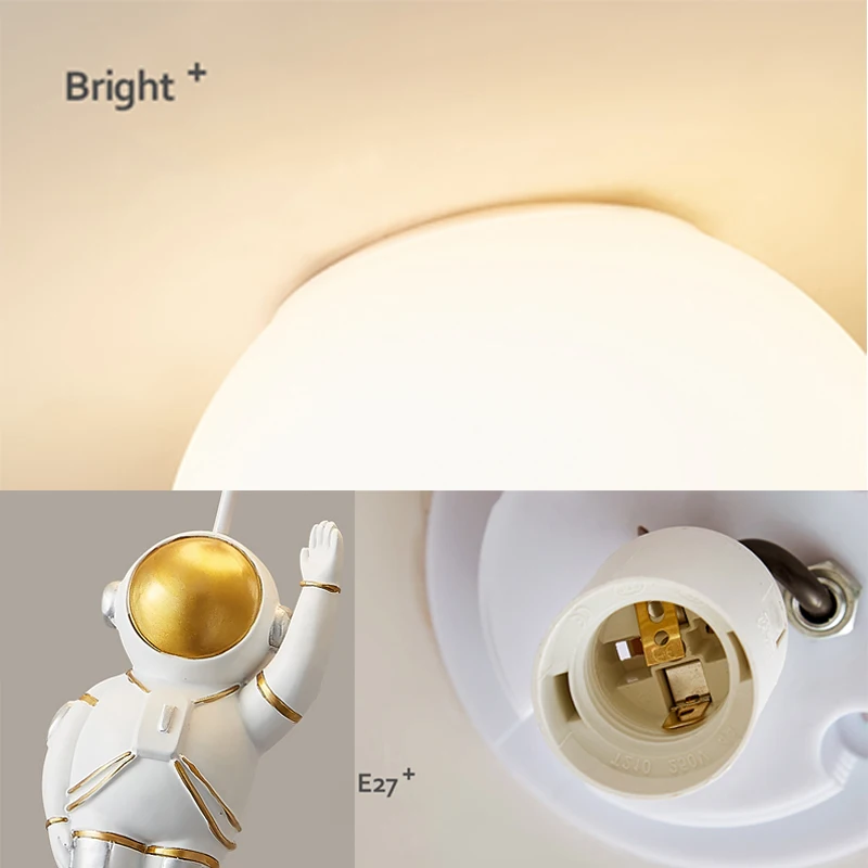 $25.70 Balloon ceiling light Children kids lamp Bedroom child ceiling lamp polar bear astronaut lamp Decor LED Baby Boys Girl Room Lamp