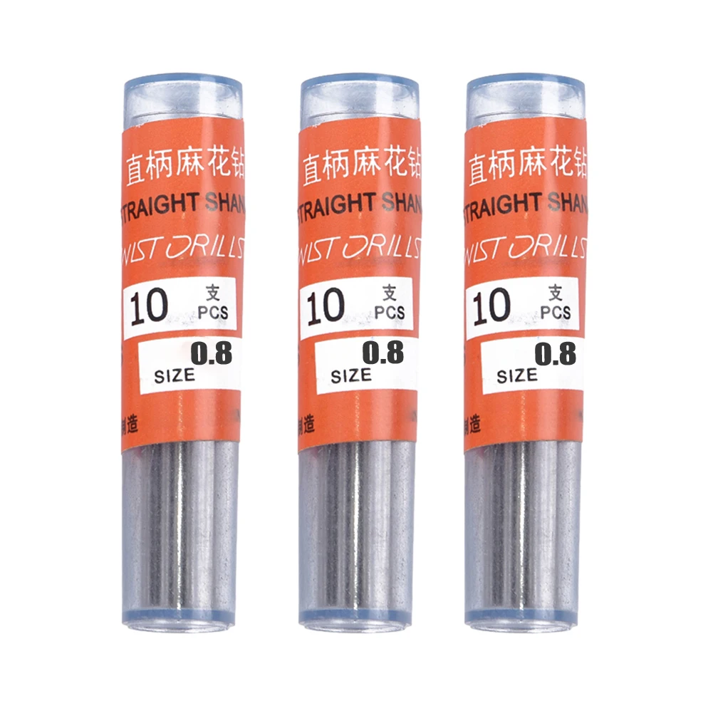 

30pcs Small HSS Drill Bits Straight-Shank For Plastic Wood Drilling 0.6-2.0mm For Power Tools Drill Bits