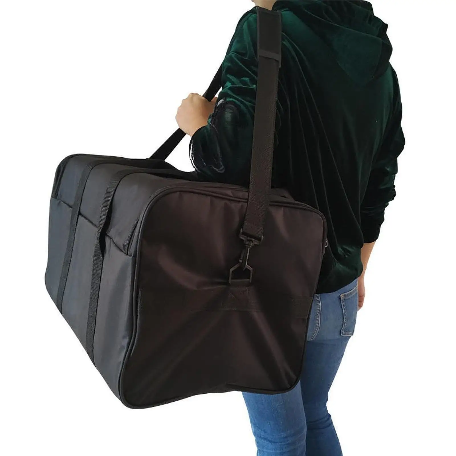 Большая сумка для барабанов Cajon Box регулируемый плечевой ремень кахона из ткани