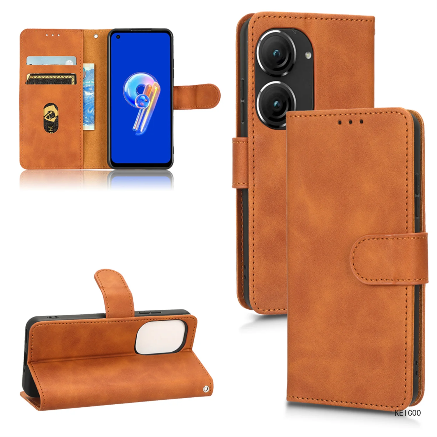 Чехол для телефона ASUS ROG Phone II 2 3 3Strix 5 6 Zenfone7 Pro 7Pro 8 9 Flip 8mini Rog 7 7Ultimate ZS673KS кожаный