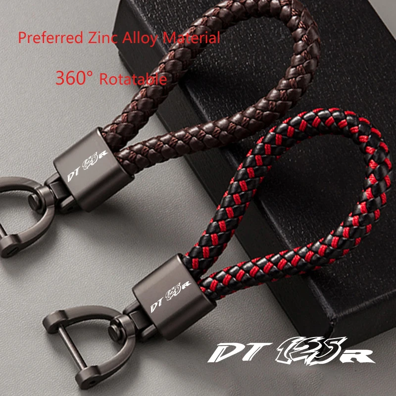 

For YAMAHA DT125R DT125RR DT125 R DT 125 1998 2000 2001 2002 2003 2004 Accessories Motorcycl Keyring Metal Keychain