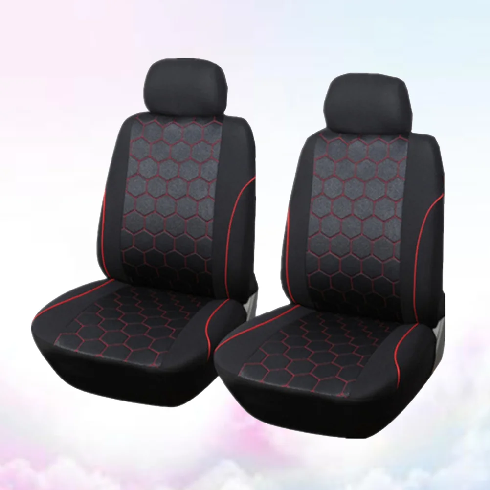 

4 Pcs Black Car Seat Covers Automotive Protector Cloth Car Seat Cover Back Seat Black Covers Vehicle Seat Cover Suv Seat Covers