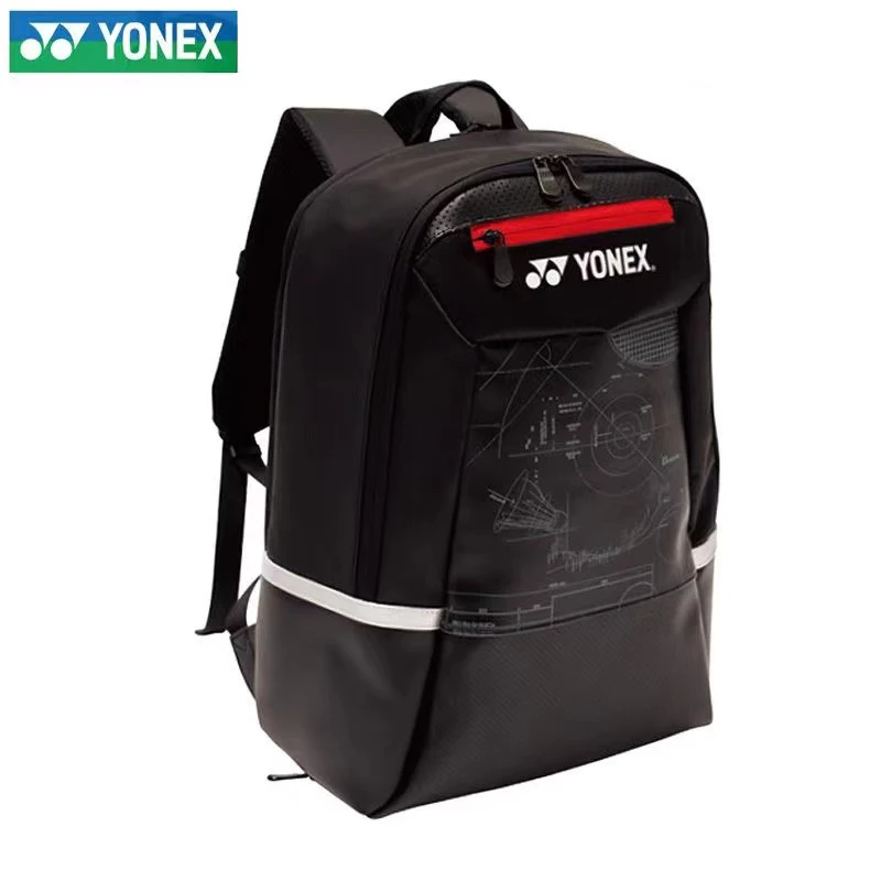 Original YONEX New Korea 2023 Spring Men Women Couple Version Drawing Color Matching Shoulder Badminton Bag 4Pcs Racket Backpack