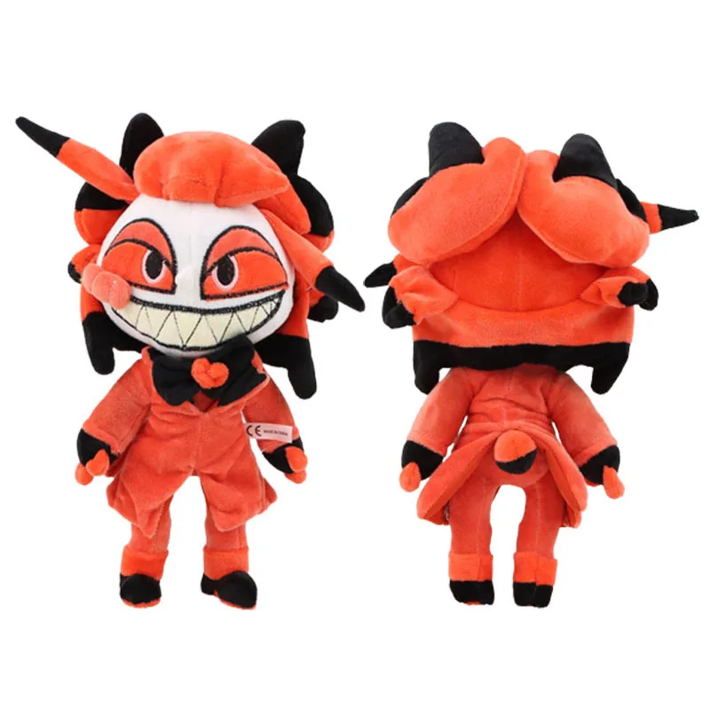 30cm Alastor Plush Toy Radio Demon Doll Cute Alastor Doll Cartoon Anime Toy Soft Stuffed Gift Toys For Kids Christmas