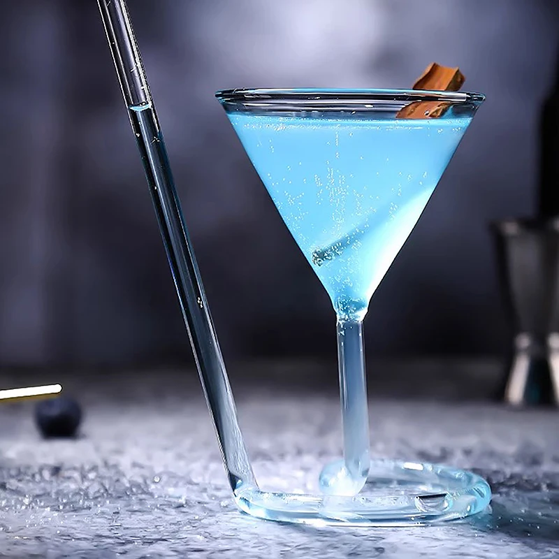 Креативный забавный спиральный бокал для коктейля вращающийся мартини