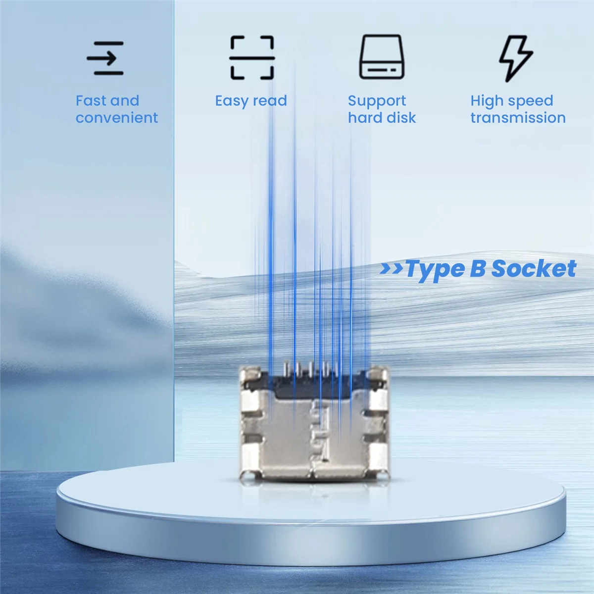10 шт. запасные части для разъема Micro USB типа B