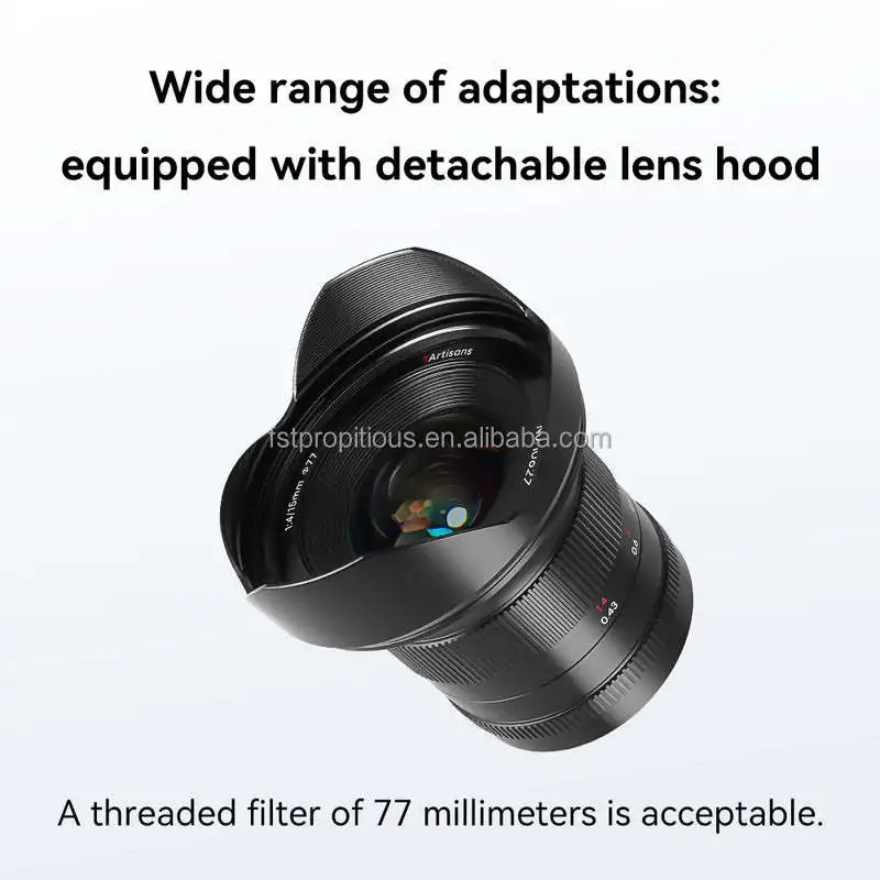 Широкоугольный полнокадровый объектив 7 ремесленников художников 15 мм F4 MF для Nikon
