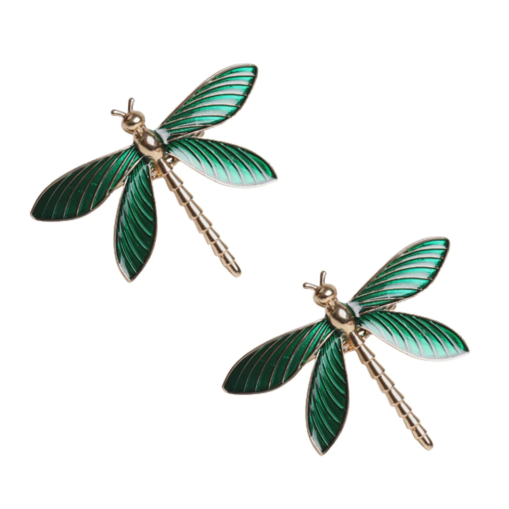 

Dripping Dragonfly Napkin Button Napkin Ring Hotel Wedding Table Cloth Ring