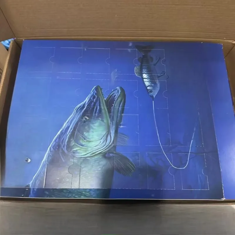 Рождественские рыболовные крючки набор слепых коробок креативный рыболовный