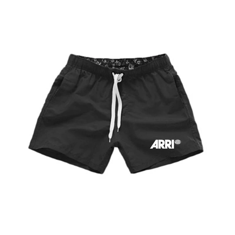 

Мужские пляжные шорты ARRI, Брендовые однотонные пикантные плавки с заниженной талией, дышащие штаны для плавания, пляжа, одежда для купания, ...