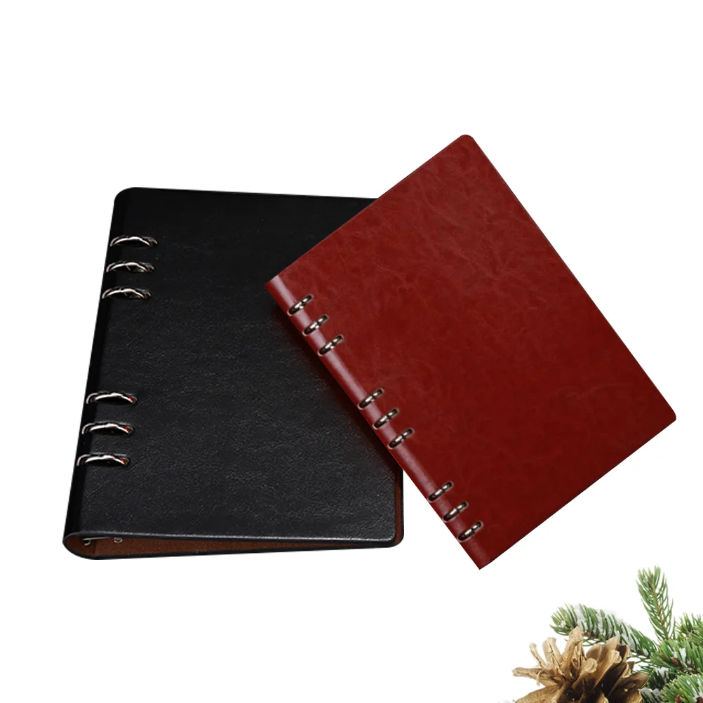 

2 Pcs Diary Notebook Refillable Notebook A5 Cuadernos Diary Journal Filling Refillable Diary