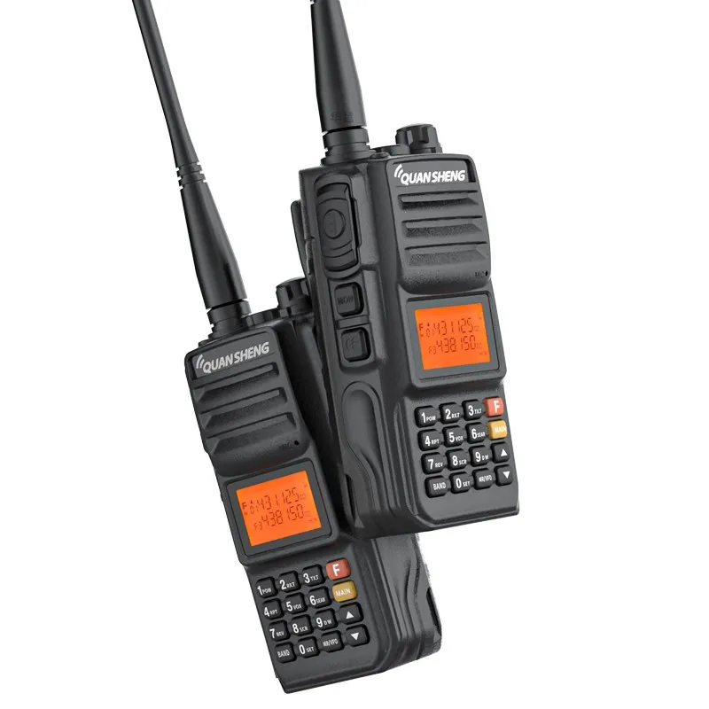 QUANSHENG Quansheng Black King Kong TG-UV2PLUS UV dual-stage handheld walkie-talkie 10W high power enlarge