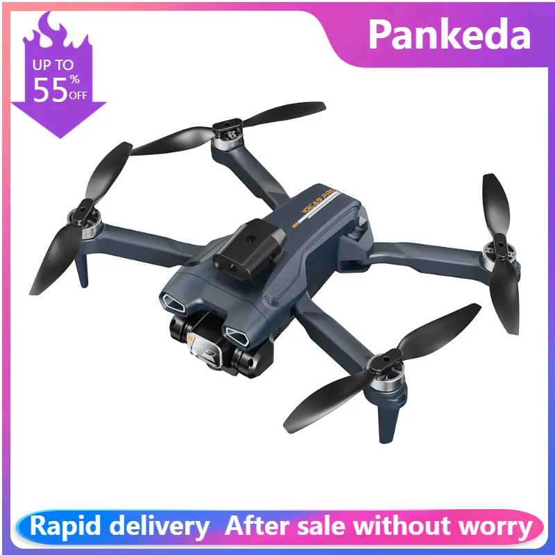 

New A9 PRO 4K Drone 5G WIFI FPV HD Camera Helicopter Brushless Foldable Obstacle Avoidance Professional RC Quadcopter Toy 3KM