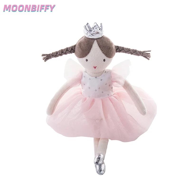 

Stuffed Toy Girls Gift Toys Ballet Girl Doll with Princess Crown High Quality for Babies and Children Companion Sleeping Mate