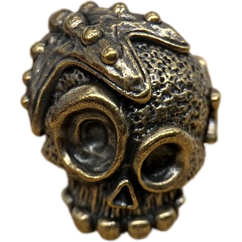 Биохимический череп из латуни