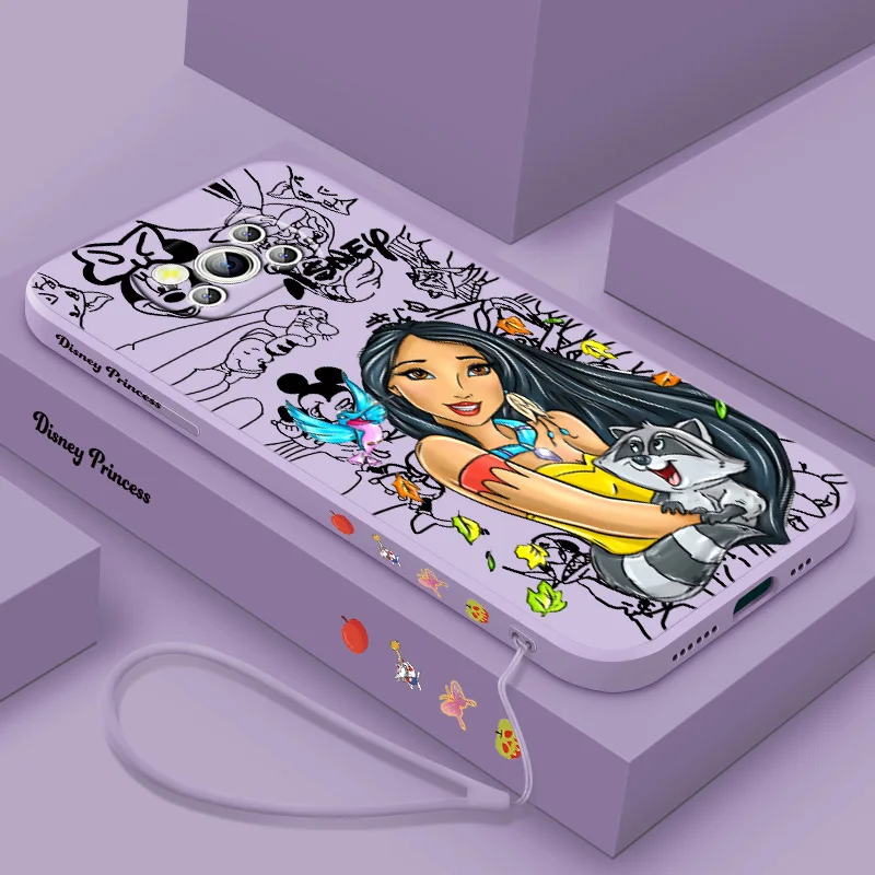 Чехол для телефона с изображением Принцессы Диснея Xiaomi Poco X2 X3 X4 X5 C3 M3 F3 F4 F5 M4 M5 C40 C55