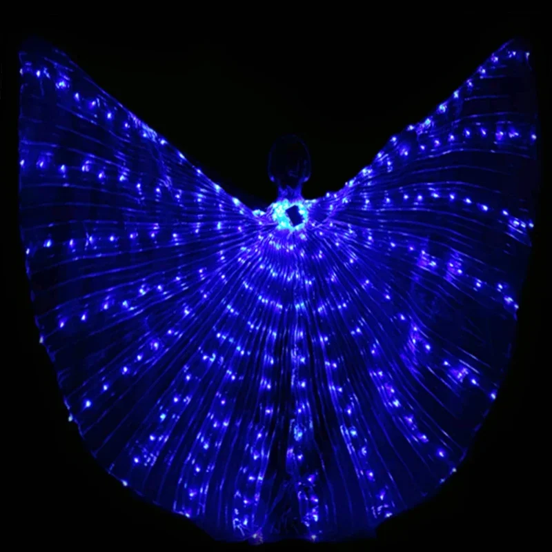 Светодиодные светящиеся крылья Qu Anchen танцевальные флуоресцентный реквизит для