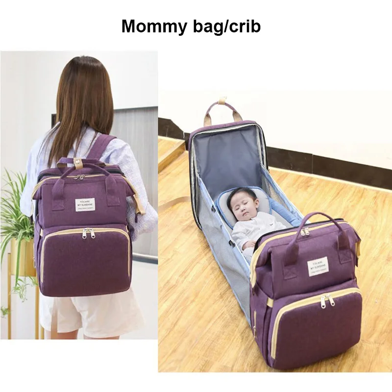 

Новая складная сумка для мамы, легкая портативная складная кроватка, большая емкость, Детская фотосумка