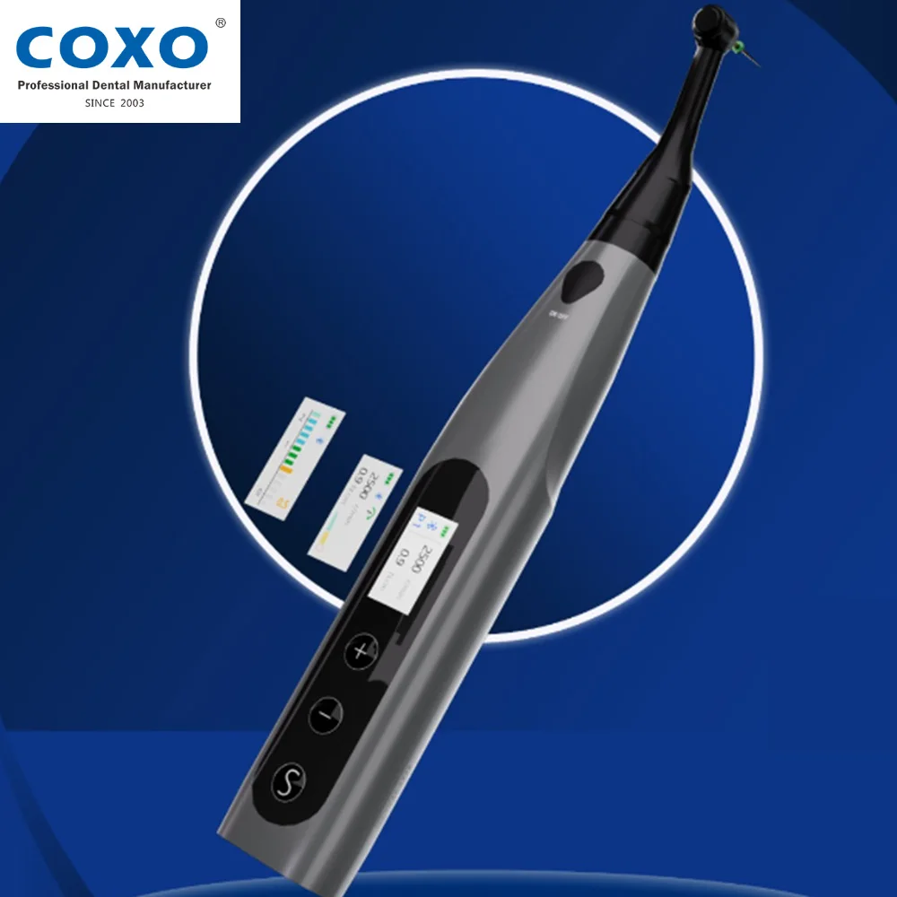 Фото Стоматологический эндомотор COXO C Smart-i Pilot с апекслокатором, беспроводной, Bluetooth, для эндодонтии, с функцией реципрокации, стоматологическое оборудование для лечения корневых каналов №2