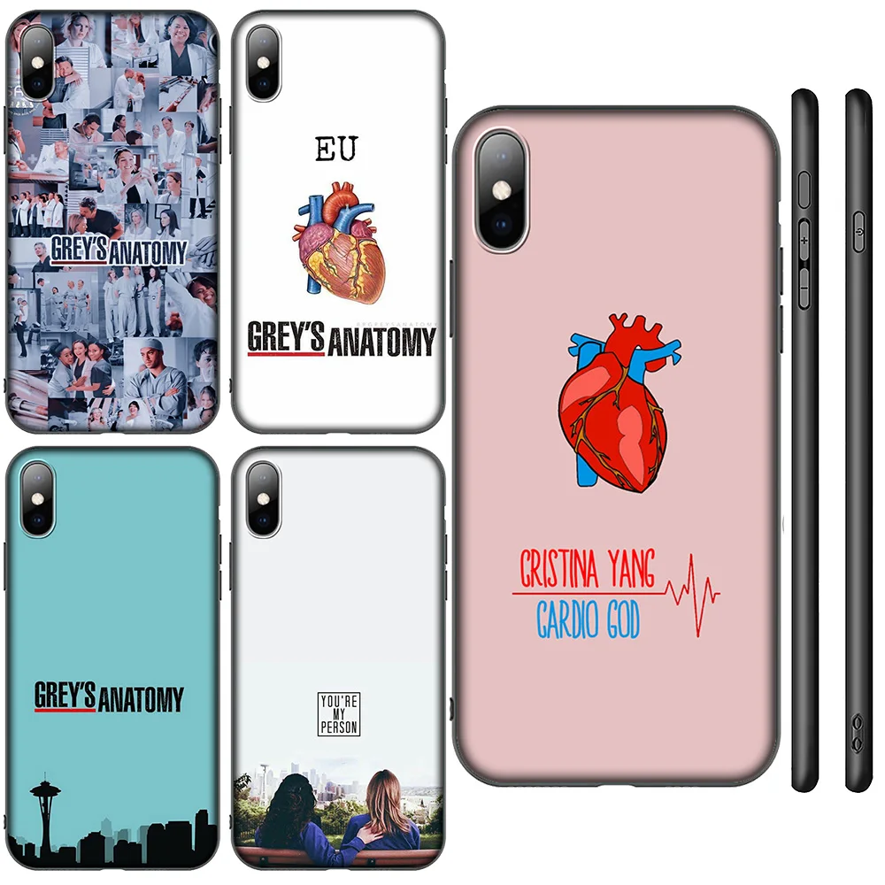 Женский чехол для телефона с изображением анатомии серого цвета Samsung Galaxy A41 A42 A71 A72