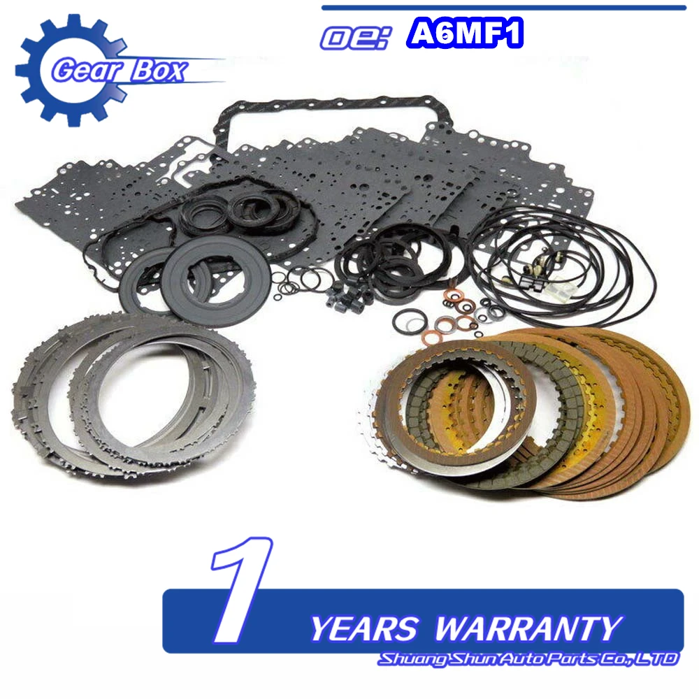 

Auto Parts Genuine A6MF1 A6MF2 A6LF1 A6LF2 A6LF3 6AT Automatic Transmission Master Repair Rebuild Kit for Kia Hyundai