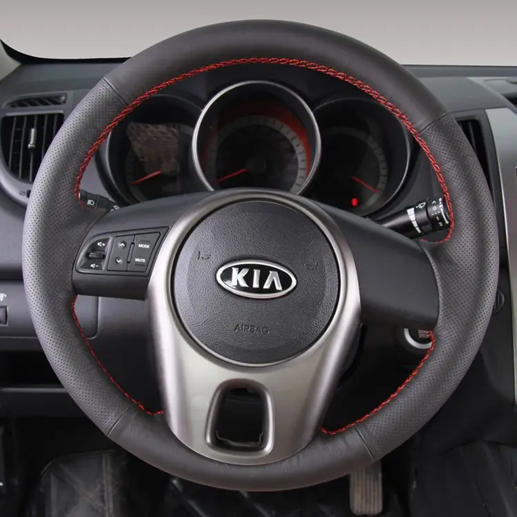

Сделай Сам, кожа с ручной строчкой для Kia sorento K5 K4 K3 K2 KX3 sportage R KX5 forte