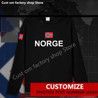 norway norge flag %e2%80%8bhoodie free custom jersey fans diy name number logo hoodies men women fashion loose casual sweatshirt