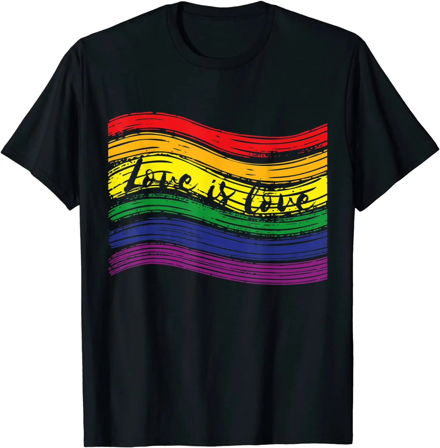

Мужская модная футболка Love Is Love