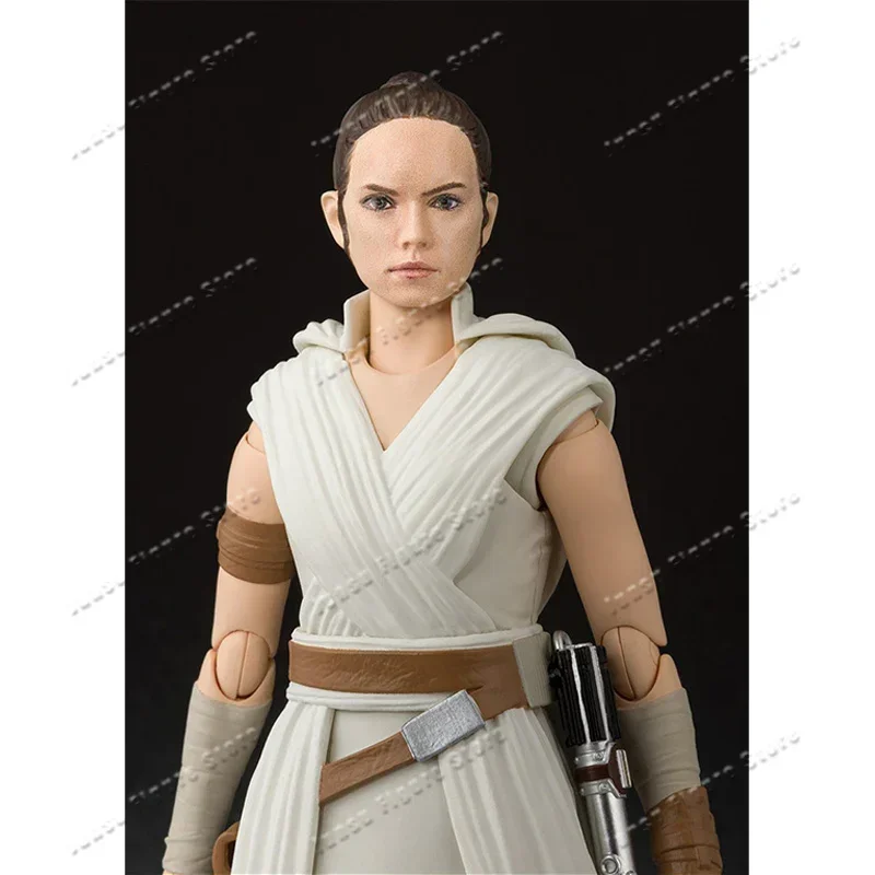 Фото В наличии: Фигурка Bandai SHF S.H.Figuarts STAR WARS: Восхождение Скайуокера - Рей, готовая модель, игрушка-подарок для детей №5